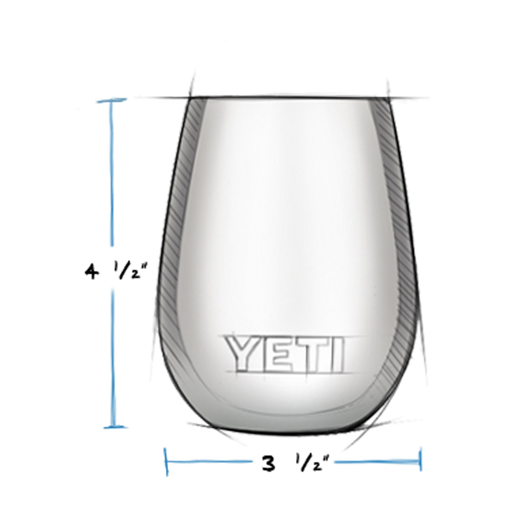 YETI RAMBLER 10OZ WINE TUMBLER - Image 9