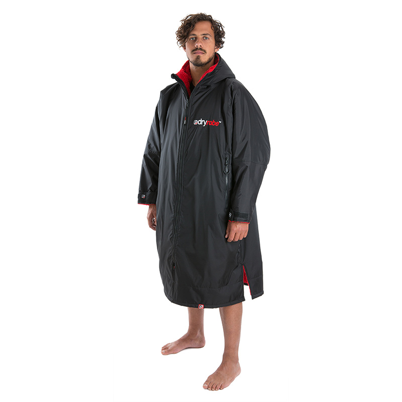 DRYROBE ADVANCE LS BLACK/RED CHANGING ROBE - Image 4