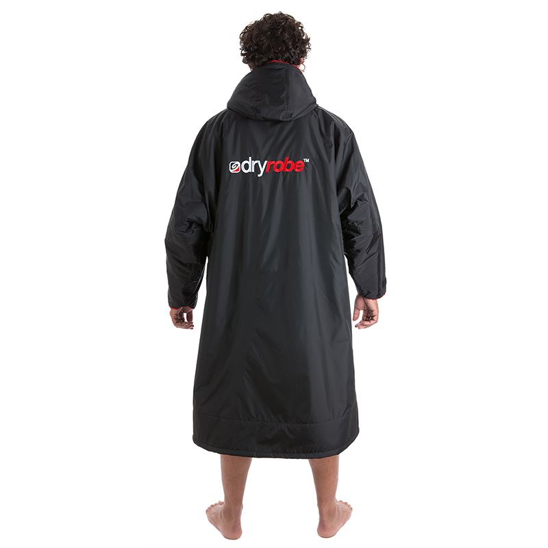 DRYROBE ADVANCE LS BLACK/RED CHANGING ROBE - Image 2