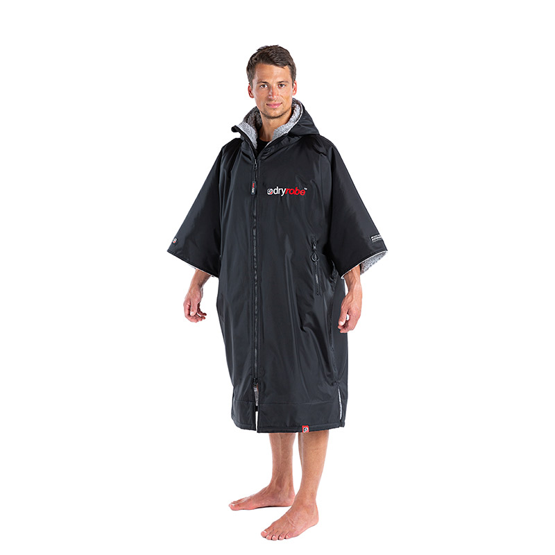 DRYROBE ADVANCE SS BLACK/GREY CHANGING ROBE - Image 3