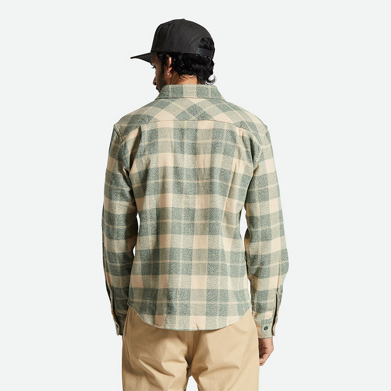 BRIXTON BOWERY STRETCH FLANNEL SHIRT - Image 2