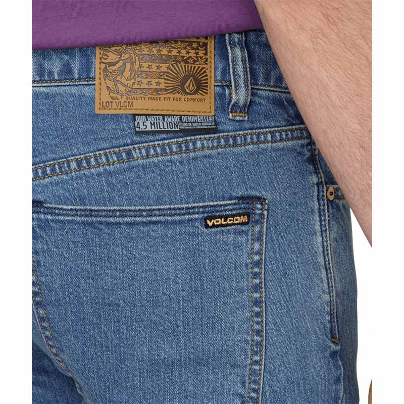 VOLCOM VORTA AGED INDIGO DENIM - Image 4