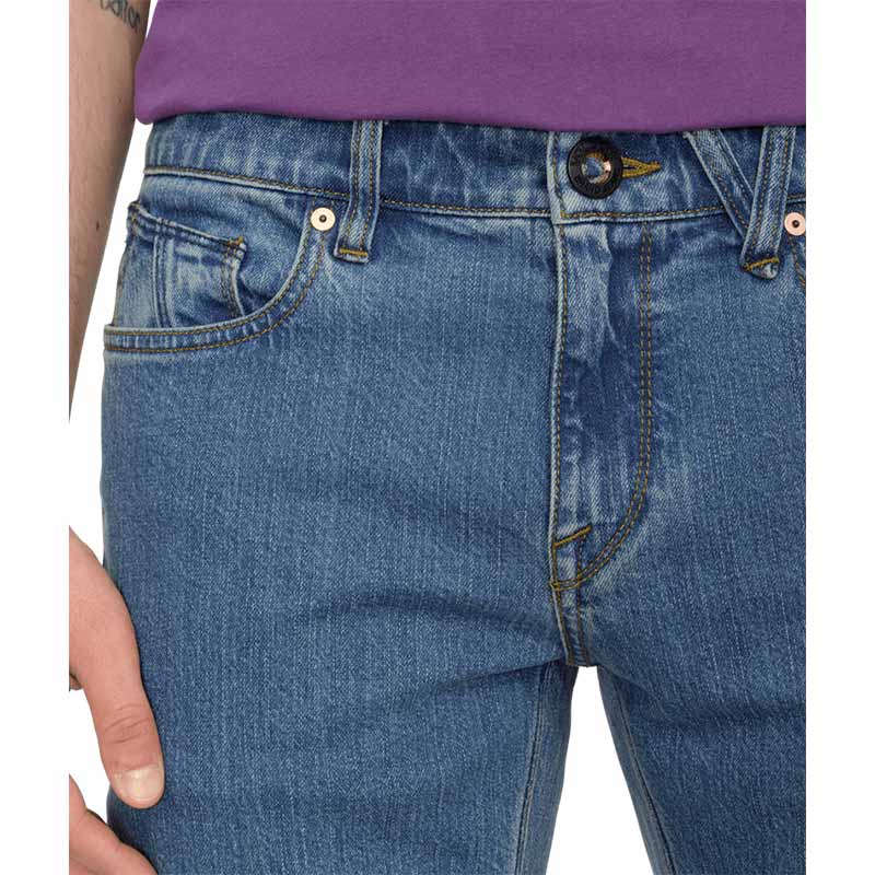 VOLCOM VORTA AGED INDIGO DENIM - Image 5