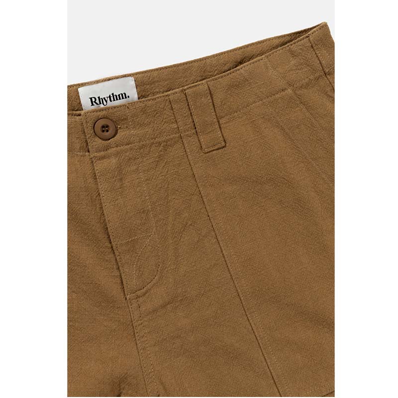 RHYTHM WORN PATH TEXTURED LINEN WALKSHORT - Image 4