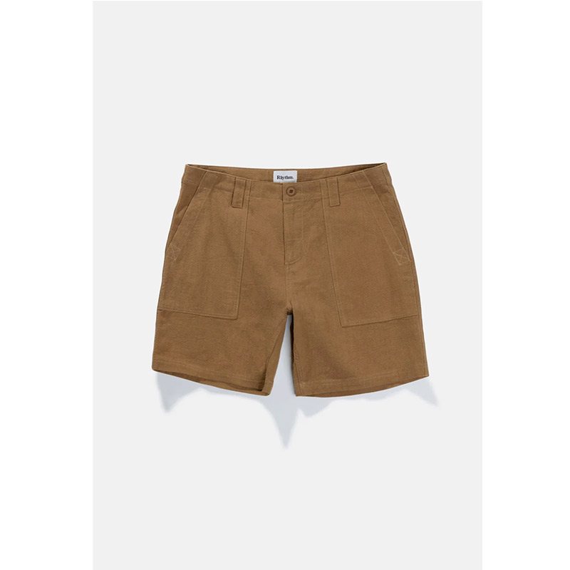 RHYTHM WORN PATH TEXTURED LINEN WALKSHORT - Image 5